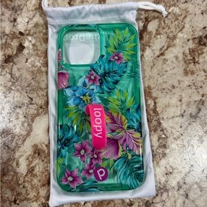 Loopy Sea Glass Floral iPhone 12/13 Pro Max Case